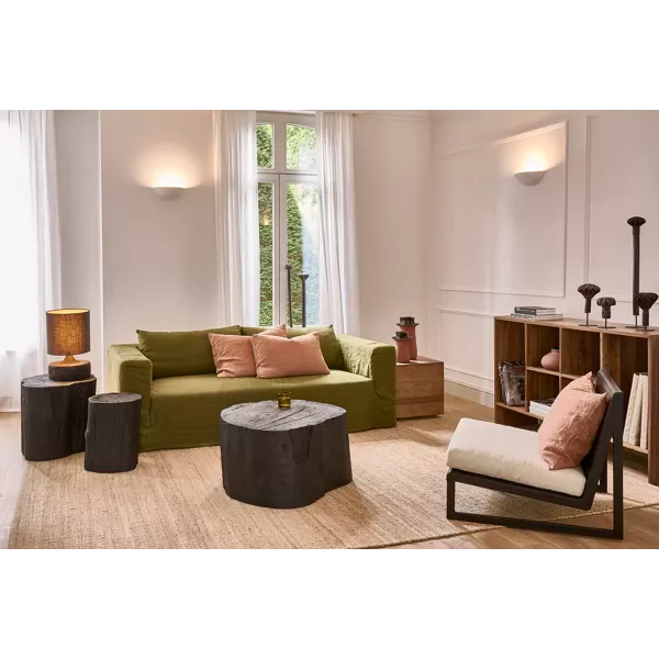 BURNT BLACK - coffee table