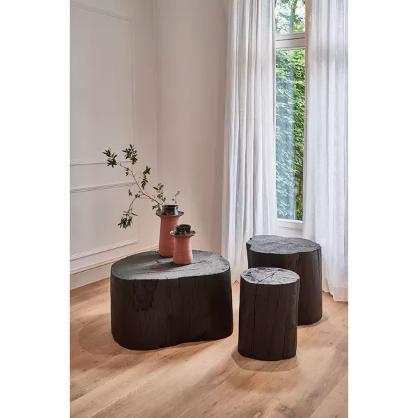 BURNT BLACK - coffee table