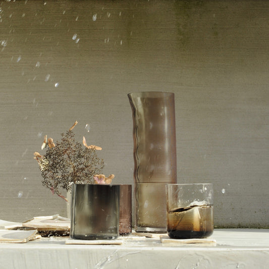 RAW GLASSWARE by Milena Kling