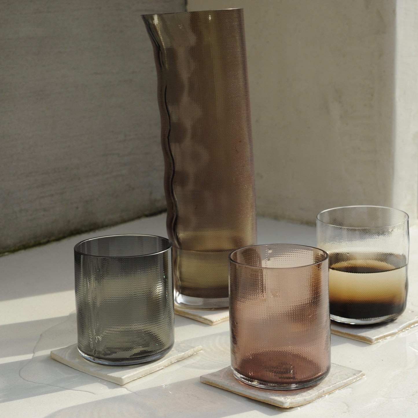 RAW GLASSWARE by Milena Kling